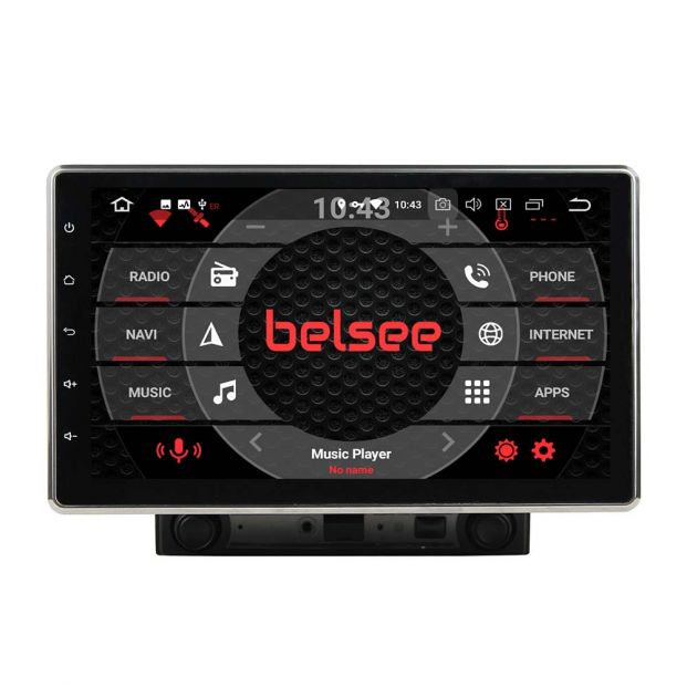 Belsee Best Aftermarket 10.1 Inch Qled Touch Screen Wireless Apple CarPlay  Android 13 Auto Double 2 Din Car Stereo Upgrade Head Unit GPS Navigation  Audio System DAB+ Radio Replacement Octa Core Ram