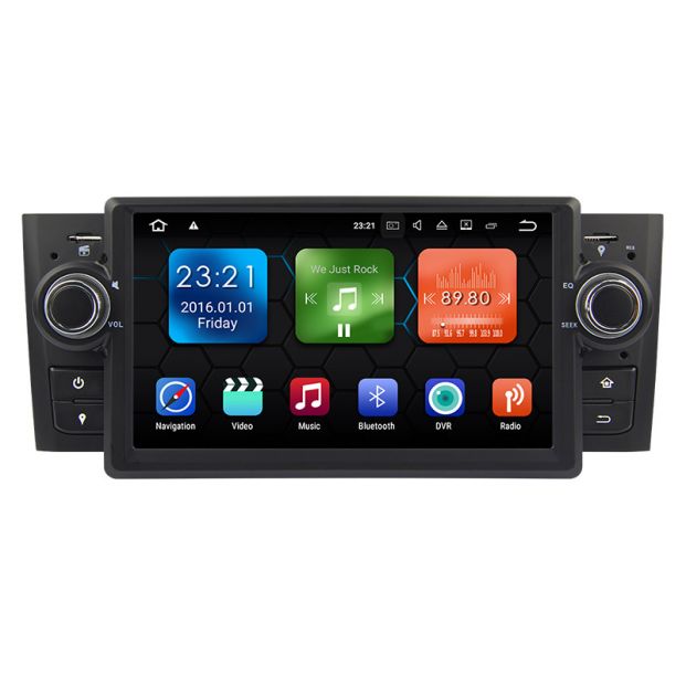 Cornwall vacature volwassene Belsee Autoradio Fiat Punto Linea Android 8.0 Oreo Car Radio Head Unit  Multimedya Player Rockchip PX5