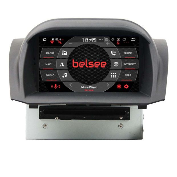 Belsee Best Aftermarket Radio Replacement Wireless Apple CarPlay Android 12  Auto Head Unit Ford Fiesta 2008