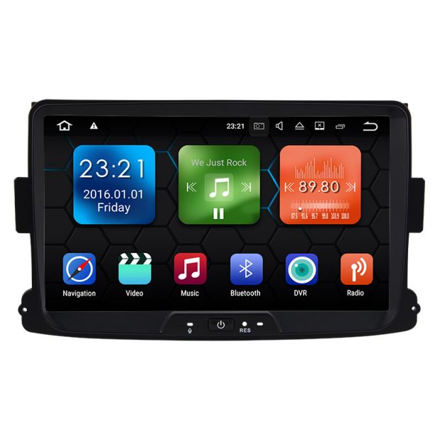 Best Aftermarket Autoradio Stereo for Renault Dacia Duster Logan