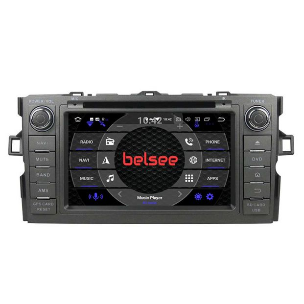 Kindness Independent Retaliate Belsee Toyota Auris 2007-2012 Best Aftermarket Stereo Upgrade Bluetooth  Radio Replacement Android 11 Auto Head