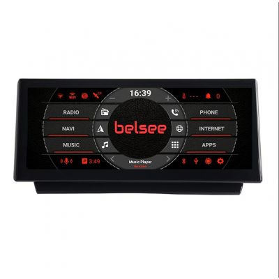 Belsee Best Aftermarket 12.3 inch QLED Touch Screen Android 12 Auto Head Unit Car Stereo Upgrade for 2021 2022 2023 Toyota Camry Wireless Apple CarPlay Radio Replacement CD Player Multimedia GPS Navigation System Audio Bluetooth Ram 8GB Rom 128GB