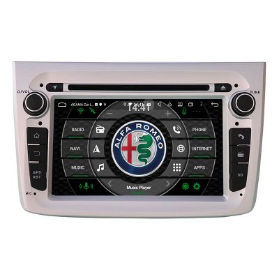Belsee Best Aftermarket Android 10 Autoradio Stereo Upgrade Radio Replacement for Alfa Romeo MiTo 955 2008-2019 Head Unit 7 inch IPS Touch Screen GPS Navigation System Audio Multimedia Player PX6 Apple CarPlay DSP Bluetooth Wifi Sat Nav