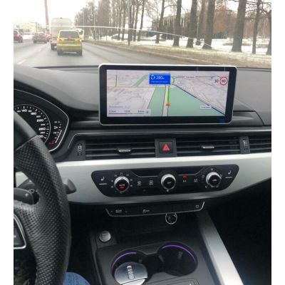 Belsee Best Aftermarket Android 12 Auto Touch Screen Upgrade for Audi A4 B9 S4 A4L A5 S5 2016-2020 10.25 12.5 inch QLED Touch Screen Audio Video Multimedia Player Head Unit Wireless Apple CarPlay Radio Stereo Replacement GPS Navigation System 4G Wifi