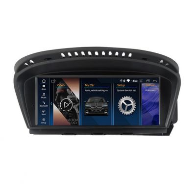 Belsee Best Aftermarket for BMW 5/6 Series E60/E61/E62/E63/E64 2003–2010 CCC CIC Android 12 Auto Head Unit Screen Upgrade Radio Replacement Wireless Apple CarPlay Multimedia Player GPS Navigation System 8.8/12.3 inch Screen Display Bluetooth Wifi Audio Vi