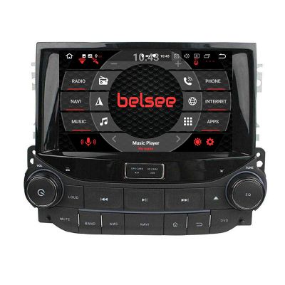 Belsee Best Aftermarket Chevrolet Chevy Malibu 2012-2016 Android 12 Auto Head Unit Stereo Upgrade 8 inch Touch Dual Screen Car Radio Replacement Wireless Apple CarPlay In Dash GPS Navigation Audio System CD DVD player Multimedia Wifi Bluetooth