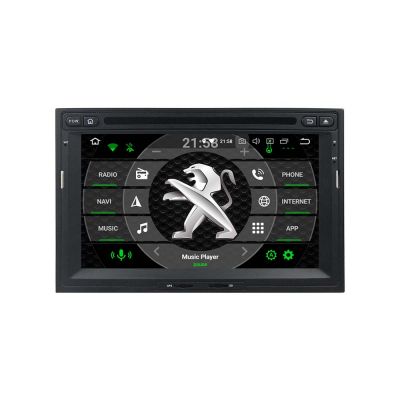 Belsee Best Aftermarket Peugeot 3005 3008 5008 Partner Citroen Berlingo 2008 2009 2010 2011 2012 2013 2014 2015 2016 Android 12 Auto Head Unit Car GPS Navigation System Radio Replacement Stereo Upgrade Multimedia Player Wireless Apple CarPlay Ram 8+128GB