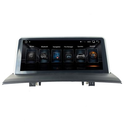 Belsee Aftermarket 10.25 inch BMW X3 E83 2004 2005 2006 2007 2008 2009 iDrive Multimedia Navigation System Android 9.0 Auto Radio Upgrade Head Unit Car Stereo Player PX6 Ram 4GB Apple CarPlay Android Auto Sat Nav Autoradio
