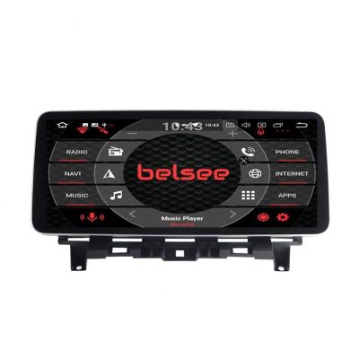 Belsee Best Aftermarket 12.3 inch Touch Screen Head Unit Radio Replacement for Honda Accord 8th Gen/Inspire/Crosstour 2008-2012 Stereo Upgrade Android 12 Auto Wireless Apple CarPlay GPS Navigation System Audio Video Multimedia Player 360 Camera CD DVD Blu