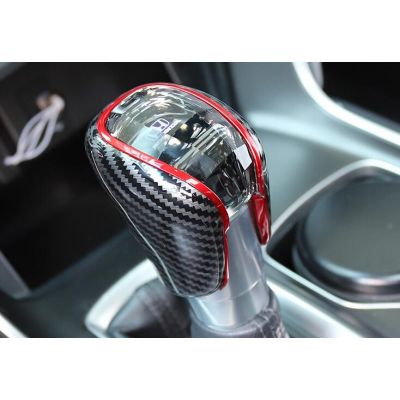 Belsee for Honda Accord 10th Gen 2018-2022 Crystal Gear Shift Knob Replacement Carbon Cover Trim LED Light Handle Auto Parts Accessoires