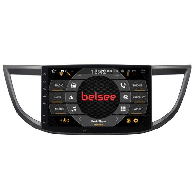 Belsee 2012 2013 2014 2015 2016 Honda CR-V CRV CR V Aftermarket Android 9.0 Pie Auto Stereo Upgrade GPS Navigation System Head Unit 10.1 inch IPS Touch Screen Radio Replacement Octa Core PX5 Ram 4GB Rom 64GB Multimedia Player Apple Carplay Android Auto