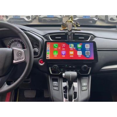 Belsee Best Aftermarket 12.3 Inch Touch Screen Display for Honda CR-V CRV CR V 2017 2018 2019 2020 2021 2022 2023 Wireless Apple CarPlay Android 12 Auto GPS Navigation Stereo Upgrade Car Radio Replacement Audio Video Multimedia Player System Head Unit