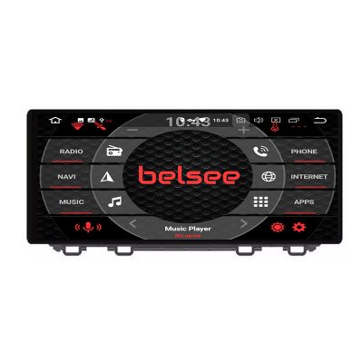 Belsee for Honda CR-V CRV Breeze 2017-2023 Head Unit Stereo Upgrade GPS Navigation System Android 12 Auto Wireless Apple CarPlay Car Radio Replacement 12.3 inch Touch Screen Display Aftermarket CD DVD Multimedia Player Wifi Bluetooth