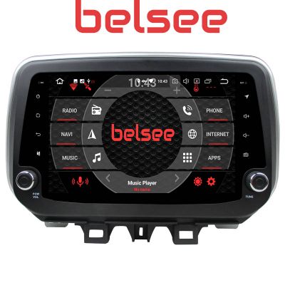 Belsee Best Aftermarket 9 inch IPS Touch Screen Android 11 Auto Head Unit Player Radio Replacement Stereo Upgrade for Hyundai ix35 Tucson 2018 2019 2020 2021 In Dash GPS Navigation Entertainment System Multimedia Receiver Carplay Wifi Audio Bluetooth DSP
