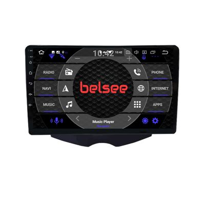 Belsee Best Aftermarket 9 inch IPS Touch Screen Radio Replacement Android 12 Auto Head Unit for Hyundai Veloster 2011-2017 Wireless Apple CarPlay PX6 Stereo Upgrade Audio Video Multimedia Player Wifi GPS Navigation System Bluetooth DSP Ram 4GB Rom 64GB