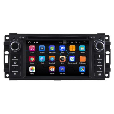 Belsee Best Jeep Wrangler Dodge Chrysler Head Unit Android 8.0 Oreo Octa Core PX5 Ram 4GB Rom 32GB Single Din Car Stereo Touch Screen Upgrade Radio Bluetooth Wifi 