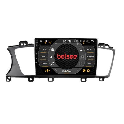 Belsee Best Aftermarket Car Radio Replacement Stereo Upgrade for Kia Cadenza K7 2009-2017 9 inch QLED Touch Screen Android 12 Auto Head Unit Wireless Apple CarPlay GPS Navigation Audio Video Player Multimedia System Bluetooth Wifi 360 Cameras
