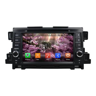 Belsee Aftermarket Android 8.0 Oreo Car Radio GPS Navigation Audio System for Mazda CX-5 2012 2013 Octa Core PX5 Ram 4GB Rom 32GB Auto Head Unit 7 inch Touch Dual Screen HD Support Steering wheel Controls Wifi Carplay Android Auto OBD2 Dab+