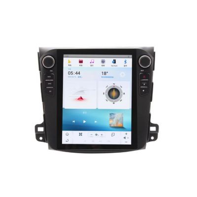 Belsee Best Aftermarket Car Radio Replacement Stereo Upgrade Tesla Style Screen for Mitsubishi Outlander 2 CW0W 2005-2013 Citroen C-Crosser Peugeot 4007 Wireless Apple CarPlay Android 11 Auto Head Unit GPS CD DVD Player Navigation Multimedia 10.4 inch Dis