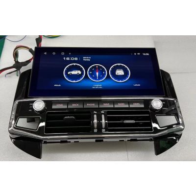 Belsee Best Aftermarket 12.3 inch Touch Screen Radio Replacement Android 12 Auto Head Unit Stereo Upgrade for Mitsubishi Pajero V93/V97/V98/V80 2006-2022 Wireless Apple CarPlay GPS Navigation Audio Video CD Player Multimedia Music System Bluetooth Wifi