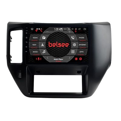 Belsee Best Aftermarket Wireless Android 10 Auto Apple CarPlay Head Unit for Nissan Patrol Y61 2004-2012 Radio Replacement Stereo Upgrade GPS Navigation System Audio Multimedia Player 10.1 inch Touch Screen Wifi Bluetooth PX6