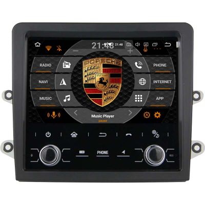 Belsee Best Aftermarket Car Radio Replacement Autoradio Stereo Upgrade for Porsche 718 Boxster 911 2010-2018 Android 12 Auto Head Unit Wireless Apple CarPlay Audio Video Multimedia Player GPS Navigation System 7 inch Touch Screen Sat Nav Ram 8GB Rom 128GB