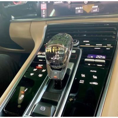 Belsee for 2017-2023 Porsche Panamera Aftermarket Crystal Gear Shifter Shift Lever Shifter Knob Cover Decorative Handle Auto Parts Upgrade Modified Car Accessories Interior
