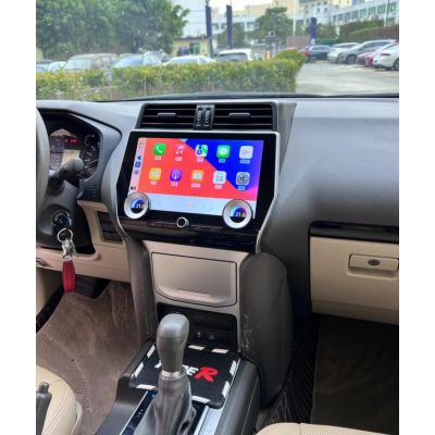 Belsee Best New 11.8 inch Touch Screen Android 11 Auto Head Unit Stereo Upgrade Radio Replacement for Toyota Land Cruiser Prado 150 2010-2022 GPS Navigation System Digital AC Control Display Multimedia Player Wireless Apple CarPlay Bluetooth Wifi Qualcomm
