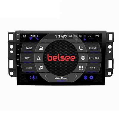 Belsee Best Aftermarket Android 10 Q Auto Head Unit Car Radio Replacement Stereo Upgrade for Chevrolet Epica Captiva Lova Aveo Matiz Daewoo Gentra Pontiac G3 Wave Holden Barina 2002-2012 9 inch IPS Touch Screen Apple CarPlay GPS Navigation Multimedia