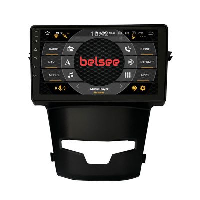 Belsee Best Aftermarket Radio Replacement for SsangYong Korando 3 Actyon 2 2013-2018 Wireless Apple CarPlay Android 10 Auto Head Unit Stereo Upgrade GPS Navigation System 9 inch IPS Touch Screen Sat Nav Audio Video Multimedia Player Wifi Bluetooth Back up