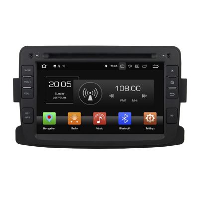 Belsee Aftermarket Android 8.0 Autoradio Car Radio for Renault Dacia Sandero Duster Captur Lada Xray 2 Logan 2 2013 2014 2015 2016 In Dash Car Stereo GPS Navigation System Head Unit 7 Inch Touch Dual IPS Screen Single 1 Din Video Audio DVD Player Wifi 4K