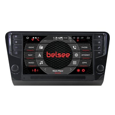 Belsee Best DAB+ Autoradio for Skoda Octavia 3 A7 2013 2014 2015 2016 2018 2019 Wireless Apple CarPlay Android 12 Auto Head Unit Stereo Upgrade Car Radio Replacement Navi Aftermarket Ram 8GB Rom 128GB 9 inch Touch Screen Player Bluetooth