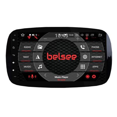Belsee Best Android 11 Auto Head Unit Radio replacement Stereo Upgrade for Mercedes Benz Smart Fortwo C453 A453 W453 2015-2022 Aftermarket GPS Navigation System Wireless Apple CarPlay Bluetooth Wifi Multimedia Player Audio Video 9 inch IPS Screen Ram 8GB