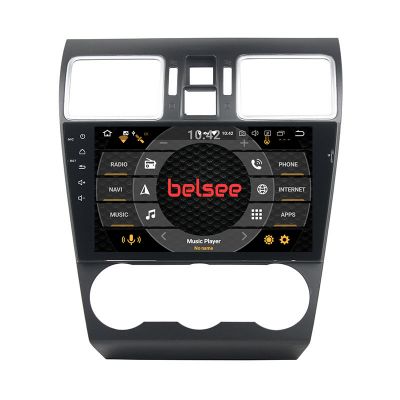 Belsee Aftermarket Android 11 Auto Head Unit Radio Replacement Stereo upgrade for 2014 2015 2016 2017 2018 2019 2020 Subaru XV Crosstrek WRX STI Forester 9 inch IPS Touch Screen GPS Navigation Wireless Apple Carplay Audio System Ram 8GB Rom 128GB Player