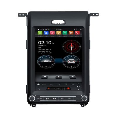 Belsee Best Aftermarket Vertical Screen Tesla Style 12.1 inch Touch Screen Android 9.0 Auto Head Unit Stereo Upgrade for Ford F-150 F150 / Raptor 2009-2014 GPS Navigation Audio System Radio Replacement PX6 Ram 4GB Rom 64GB Apple CarPlay Multimedia Player