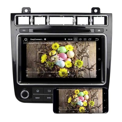 Belsee Aftermarket Auto Radio Stereo Upgrade Head Unit Android 10 Radio Navigation System Replacement Part for Volkswagen VW Touareg 2011-2017 Wireless Apple Car Player Android Auto Car DVD Multimedia Player PX6 8 inch Touch Screen GPS Sat Navi Bluetooth 