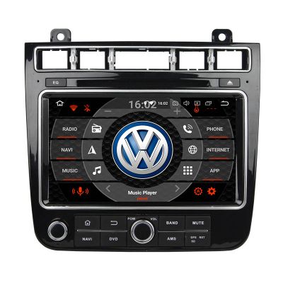 Belsee Aftermarket Auto Radio Stereo Upgrade Head Unit Android 11 Radio Navigation System Replacement Part for Volkswagen VW Touareg 2011-2017 Wireless Apple Car Player Android Auto Car DVD Multimedia Player 4G 8 inch Touch Screen GPS Sat Navi Bluetooth 