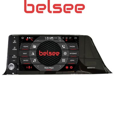 Belsee Aftermarket Android 8.0 Radio Replacement Head Unit Stereo Upgrade for Toyota C-HR CHR C HR 2016 2017 2018 2019 9 Inch IPS Touch Screen Multimedia Player In Dash Receiver DVD Octa Core PX5 Ram 4GB Rom 32GB Carplay Android Auto