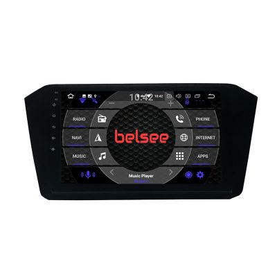 Belsee Best Aftermarket 10.1 inch IPS Touch Screen VW Volkswagen Passat B8 2015-2022 Android 11 Head Unit Auto Wireless Apple CarPlay DAB+ Radio Replacement Autoradio GPS Navigation System Stereo Upgrade Ram 8GB Rom 128GB 4G Multimedia Video Player Wifi