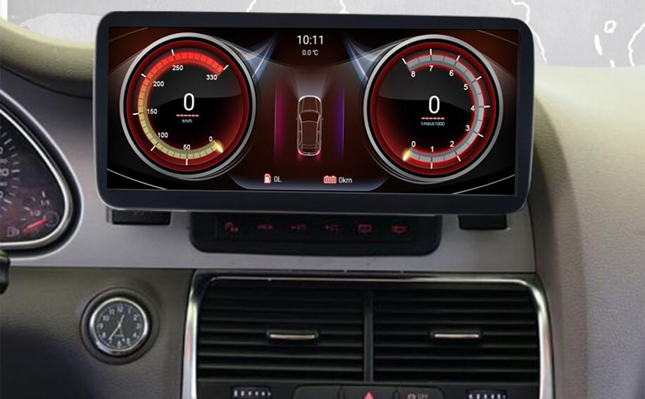 Audi A6 screen upgrade