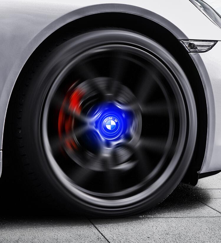 BMW Maglev Center Wheels Caps LED Lights