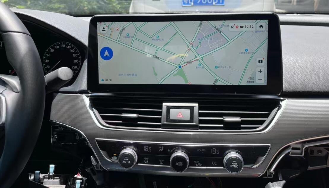 Honda Accord 10 Inspire 2018-2021 12.3 screen stereo upgrade