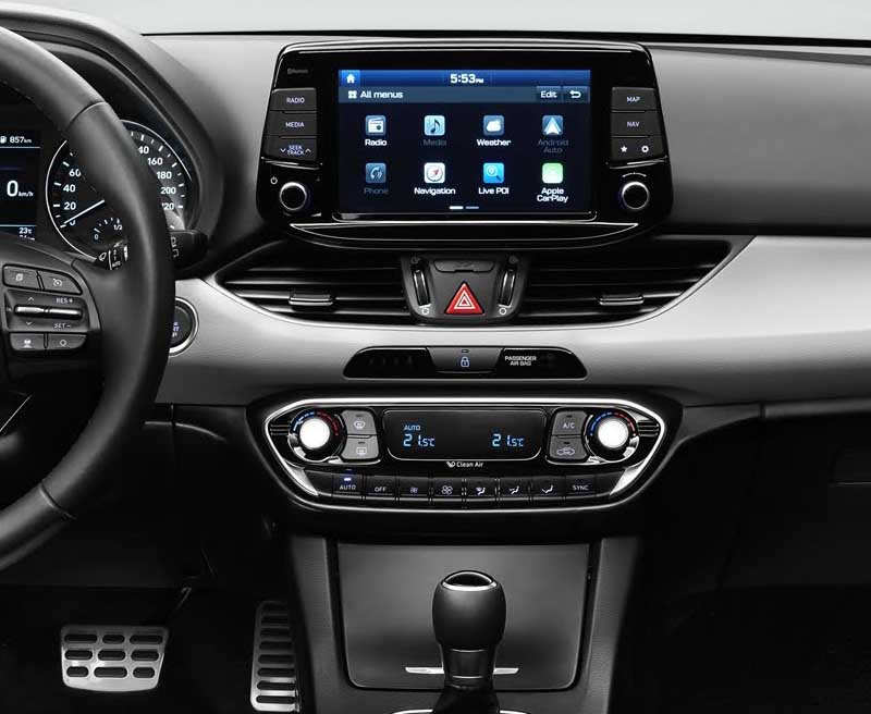 Hyundai i30 2017-2022 factory radio
