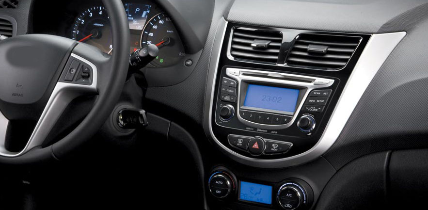 Hyundai Verna Accent Solaris i25 2011-2016 factory radio