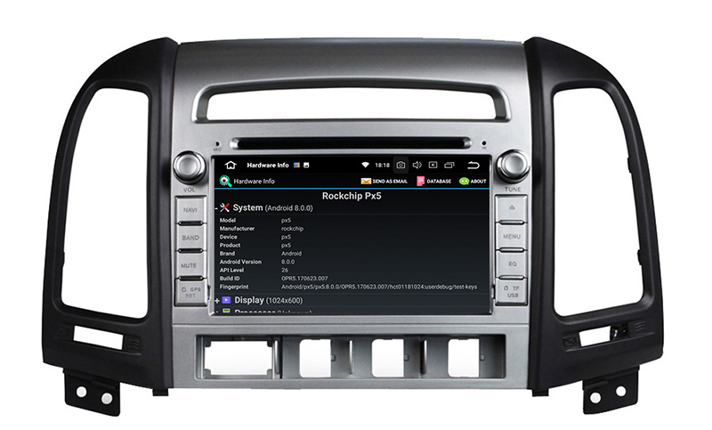 Hyundai Santa Fe android radio 