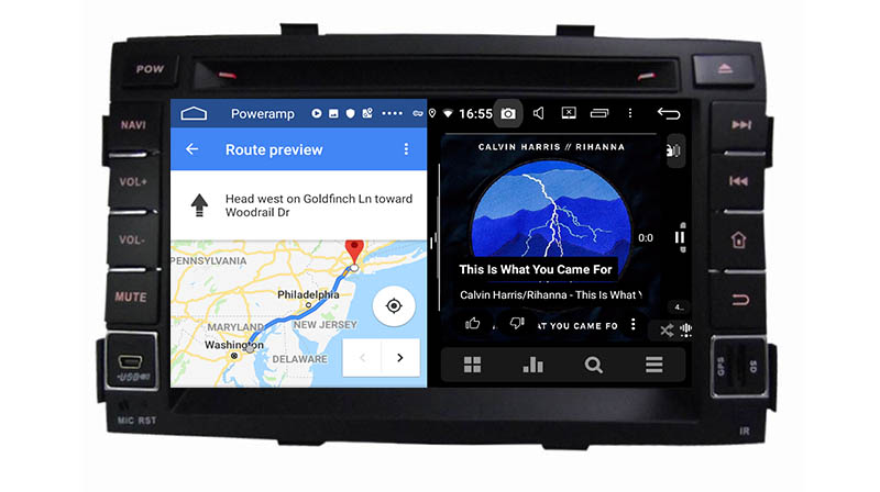 Radio navigation system for Kia Sorento with GPS ANDROID
