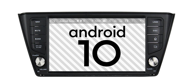 Skoda Fabia 2014-2019 android 10.0 autoradio