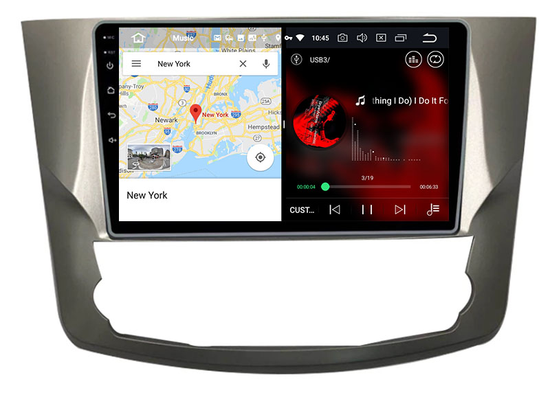 slpit screen on android Toyota Avalon 2011 2012 