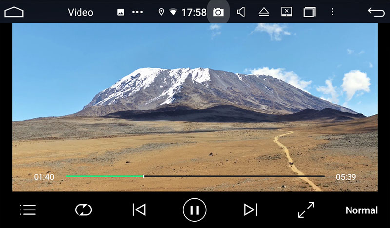 android head unit 4k video 